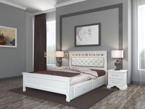 ГРАЦИЯ Кровать из массива 1600 с 2-мя ящиками  в Серове - serov.mebel24.online | фото