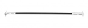 Турник раздвижной 1250-1500 цв. белый-черный FLEXTER PROFI в Серове - serov.mebel24.online | фото