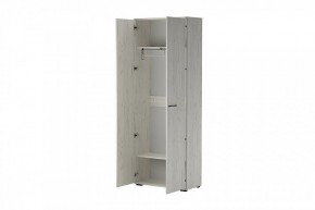 ИТАЛИЯ ШК-800 Шкаф 2дв (дуб крафт белый) в Серове - serov.mebel24.online | фото 2