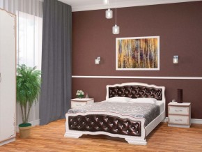 КАРИНА-10 Кровать из массива 1400 в Серове - serov.mebel24.online | фото 1