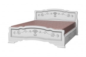 КАРИНА-6 Кровать из массива 1200 с 2-мя ящиками в Серове - serov.mebel24.online | фото 2