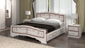 КАРИНА-6 Кровать из массива 1200 с 2-мя ящиками в Серове - serov.mebel24.online | фото 5