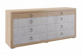Комод большой Глэдис М27 (Дуб Золотой/Цемент светлый) в Серове - serov.mebel24.online | фото