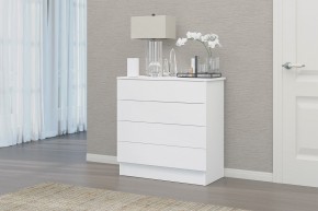 Комод Фаворит-3 (Белый текстурный) в Серове - serov.mebel24.online | фото