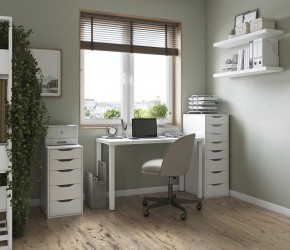 Комод Ингар белый с пятью выдвижными ящиками в Серове - serov.mebel24.online | фото 4