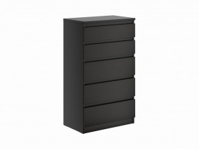 Комод КАСТОР с пятью ящиками, цвет Дуб Венге в Серове - serov.mebel24.online | фото