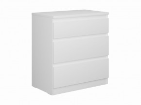 Комод КАСТОР с тремя ящиками, цвет белый в Серове - serov.mebel24.online | фото