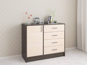 Комод Катрин-6 венге/дуб молочный в Серове - serov.mebel24.online | фото