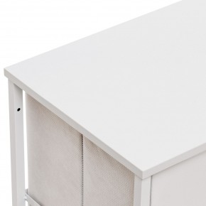 Комод Leset Линкс 2 ящ. (к/з), Каркас Белый, ящики Белые в Серове - serov.mebel24.online | фото 6