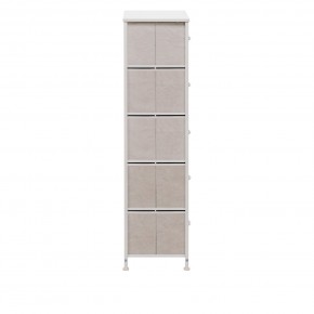 Комод Leset Линкс 5 ящ. (к/з), Каркас Белый, ящики Белые в Серове - serov.mebel24.online | фото 5