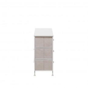 Комод Leset Линкс 6 ящ. (к/з), Каркас Белый, ящики Белые в Серове - serov.mebel24.online | фото 4