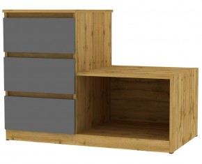 Комод Мальта K206 (ДВ-Графит) в Серове - serov.mebel24.online | фото