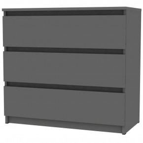 Комод Malta light K124 (Графит) в Серове - serov.mebel24.online | фото