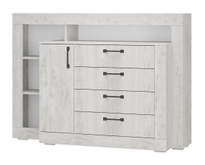 Комод многофункциональный Прима КМ-17 (бетон пайн светлый) в Серове - serov.mebel24.online | фото