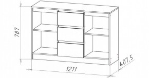 НИЦЦА-5 Комод (НЦ.05) в Серове - serov.mebel24.online | фото 2