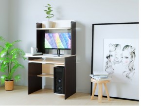 Компьютерный стол КЛ №5.5 (Венге/Дуб молочный) в Серове - serov.mebel24.online | фото