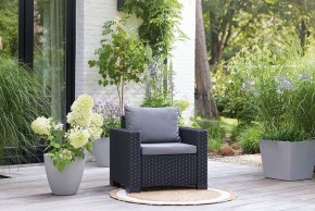 Комплект кресел Калифорния (California chair) графит в Серове - serov.mebel24.online | фото 1
