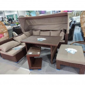Комплект мебели с диваном AFM-320B-T320 Brown в Серове - serov.mebel24.online | фото 2