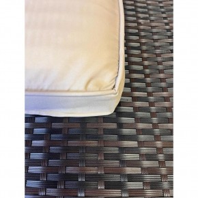 Комплект плетеной мебели  YR822Br Brown-Beige (подушка бежевая) в Серове - serov.mebel24.online | фото 2