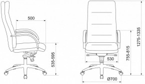 Кресло для руководителя T-9927SL/Ivory в Серове - serov.mebel24.online | фото 6