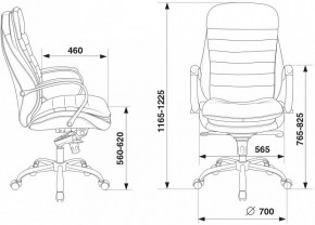 Кресло для руководителя T-9950/Black в Серове - serov.mebel24.online | фото 12