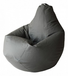Кресло-мешок Серая ЭкоКожа 3XL 150*110 см в Серове - serov.mebel24.online | фото