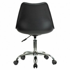 Кресло стул BRABIX "Eames MG-310 CH", хром, пластик черный, экокожа черная, 532925 в Серове - serov.mebel24.online | фото 4