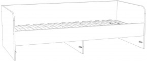 Кровать 900х2000 "Банни" НМ 041.38 с основанием (Бисквит) в Серове - serov.mebel24.online | фото 4