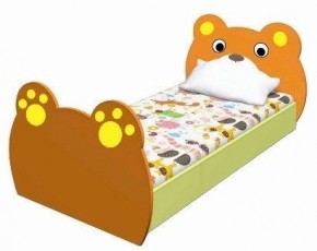 Кровать детская Медвежонок К-1V МДФ (600*1400) в Серове - serov.mebel24.online | фото