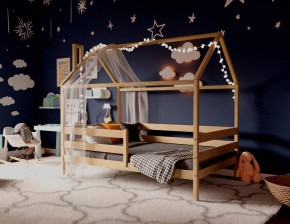 Кровать-домик 80*190 без покраски в Серове - serov.mebel24.online | фото 3