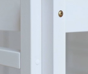 Кровать-домик двухъярусная 80*160 Белый в Серове - serov.mebel24.online | фото 3