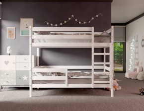 Кровать двухъярусная без крыши 80*190 Белый в Серове - serov.mebel24.online | фото 2