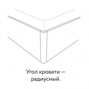 Кровать "Милана" с мягкой спинкой БЕЗ основания 1200х2000 в Серове - serov.mebel24.online | фото 3