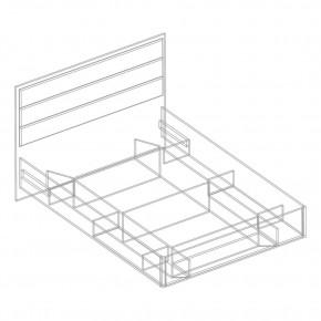 Кровать "Милана" с мягкой спинкой БЕЗ основания 1200х2000 в Серове - serov.mebel24.online | фото 4