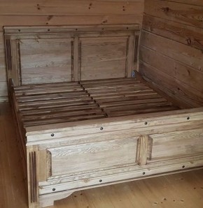 Кровать "Викинг 01" 1600 массив в Серове - serov.mebel24.online | фото 2