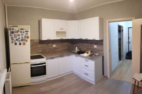 Кухня модульная Луксор серый-кремовый в Серове - serov.mebel24.online | фото 5