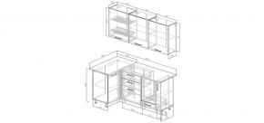 Кухонный гарнитур Антик 1000*1800 (Стол. 26мм) в Серове - serov.mebel24.online | фото 2