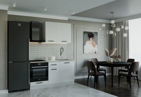 Кухонный гарнитур Белый Глянец 1600 (Стол. 38мм) в Серове - serov.mebel24.online | фото