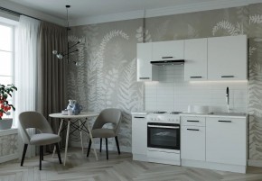 Кухонный гарнитур Белый Глянец 1800 (Стол. 38мм) в Серове - serov.mebel24.online | фото