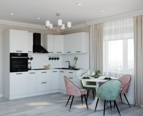Кухонный гарнитур Белый Глянец 2400*1600 (Стол. 26мм) в Серове - serov.mebel24.online | фото