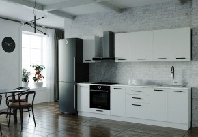 Кухонный гарнитур Белый Глянец 2800 (Стол. 38мм) в Серове - serov.mebel24.online | фото