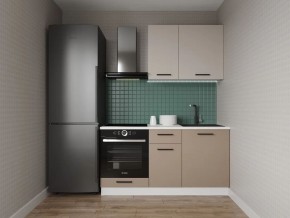 Кухонный гарнитур Каппучино 1600 (Стол. 38мм) в Серове - serov.mebel24.online | фото
