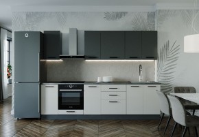 Кухонный гарнитур Лофт 2800 (Стол. 38мм) в Серове - serov.mebel24.online | фото 1