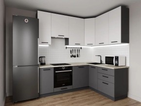 Кухонный гарнитур Меренга 2200*1600 h950 (Стол. 38мм) в Серове - serov.mebel24.online | фото