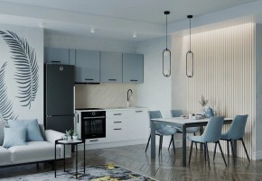Кухонный гарнитур Ниагара 2550 (Стол. 38мм) в Серове - serov.mebel24.online | фото 1