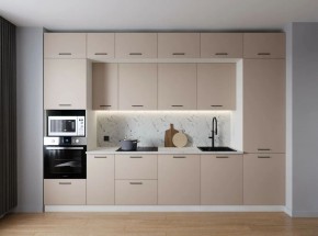 Кухонный гарнитур Шампань 3400 (Стол. 38мм) в Серове - serov.mebel24.online | фото