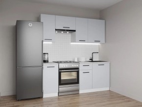 Кухонный гарнитур Смоки 2000 (Стол. 38 мм) в Серове - serov.mebel24.online | фото 1
