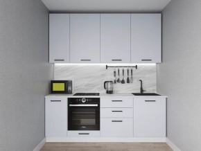 Кухонный гарнитур Смоки 2200 h950 (Стол. 38 мм) в Серове - serov.mebel24.online | фото 1
