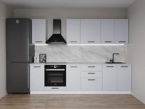 Кухонный гарнитур Смоки 2800 (Стол. 38 мм) в Серове - serov.mebel24.online | фото 1