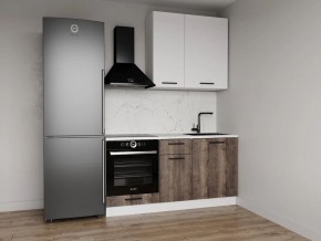 Кухонный гарнитур Старое Дерево 1600 h950 (Стол. 26мм) в Серове - serov.mebel24.online | фото 1